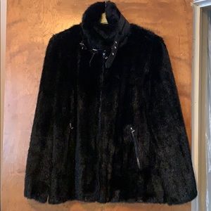 Faux faux jacket